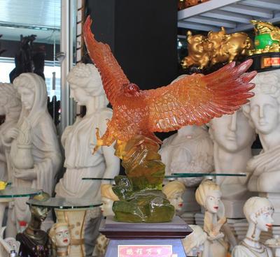 鵬程萬(wàn)里，雄鷹展翅——老鷹工藝品創(chuàng)意擺件 大氣寓意，匠心之禮